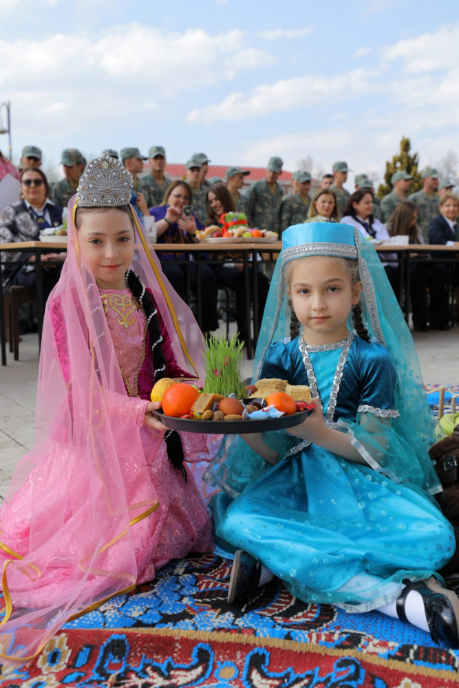 Naxçıvan Hərbi Kollecində Novruz bayramı qeyd olunub<font color=red> - FOTOLAR</font>