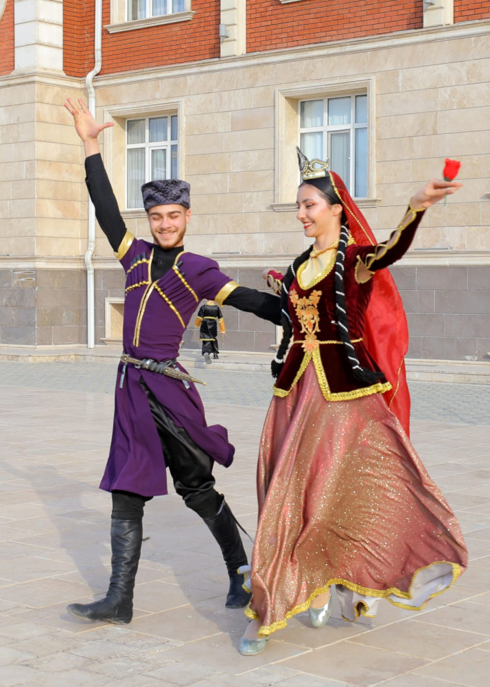 Naxçıvan Hərbi Kollecində Novruz bayramı qeyd olunub<font color=red> - FOTOLAR</font>