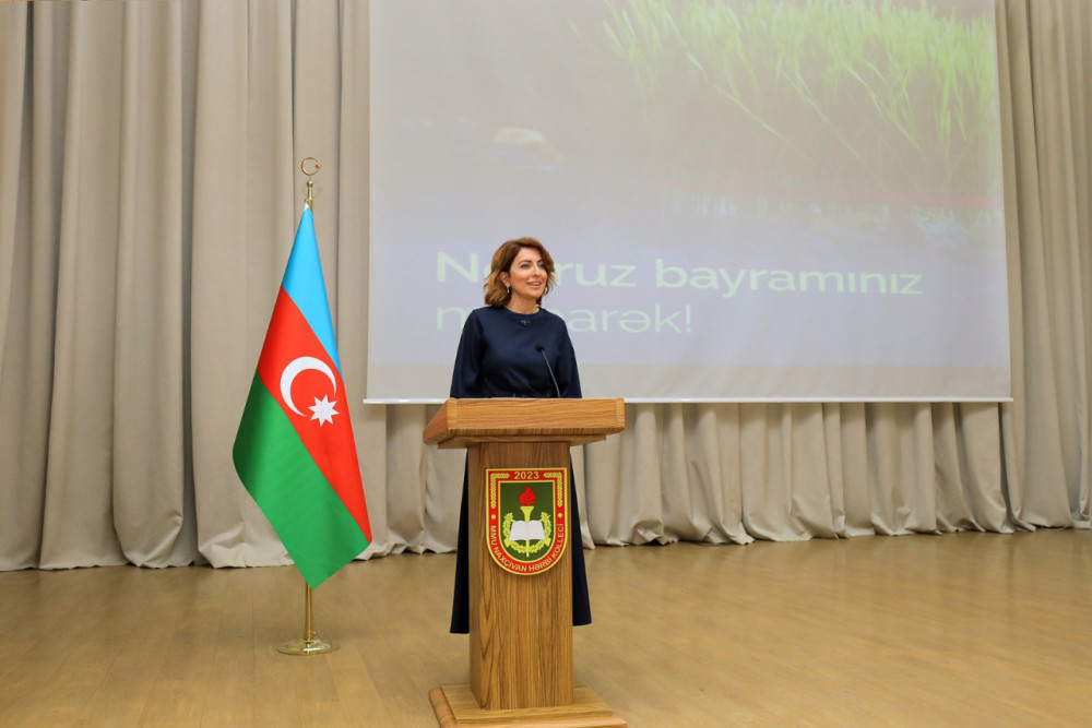 Naxçıvan Hərbi Kollecində Novruz bayramı qeyd olunub<font color=red> - FOTOLAR</font>