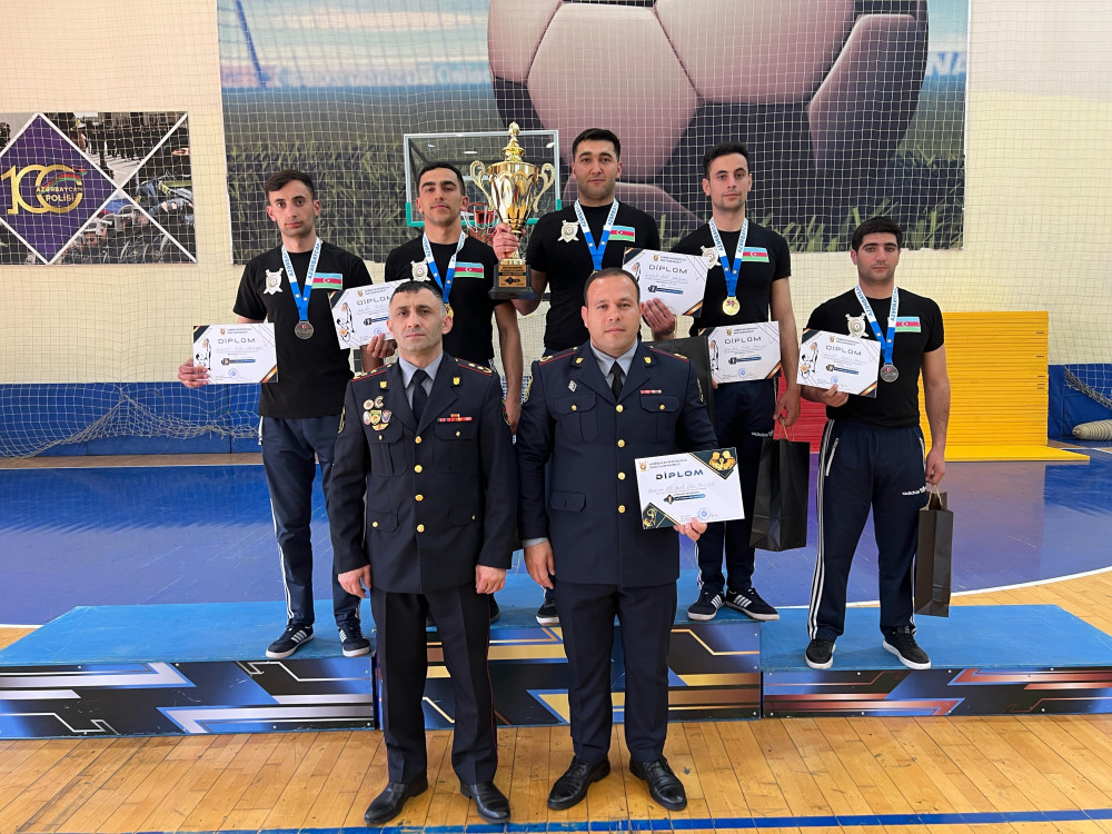 Naxçıvan DİN-in əməkdaşları güc çoxnövlülüyü üzrə birinciliyin qalibi olub<font color=red> - FOTOLAR</font>