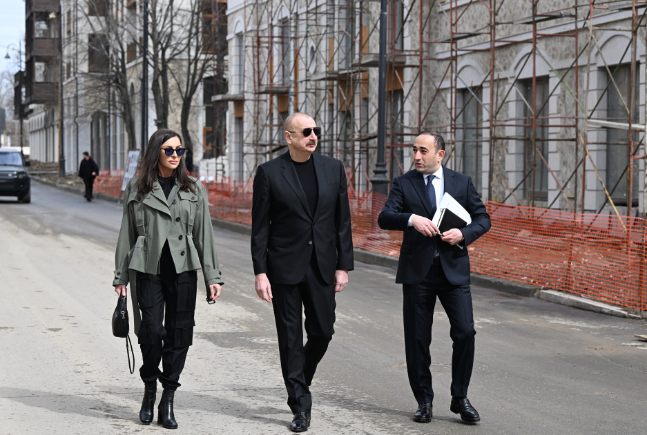 Prezident və birinci xanım Mehriban Əliyeva Şuşada bir sıra açılışlarda iştirak edib<font color='red'> - YENİLƏNİB</font><font color=red> - FOTOLAR</font>