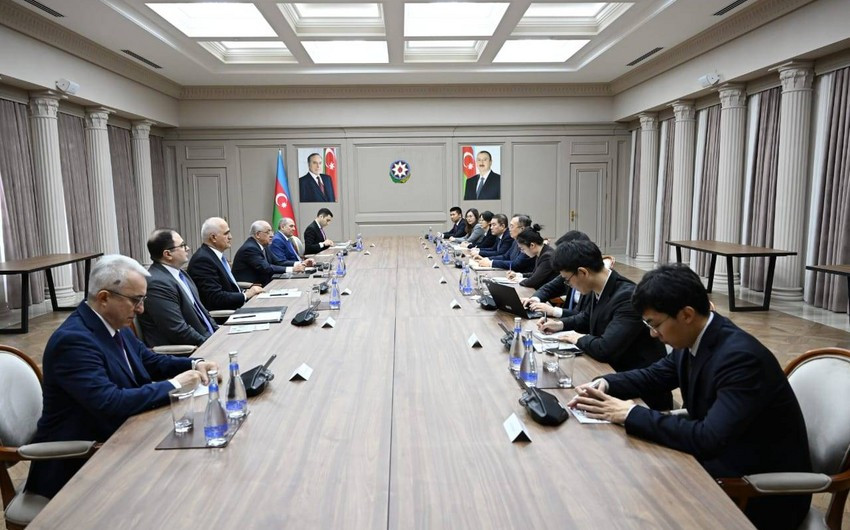 Əli Əsədov: Zəngəzur dəhlizinin açılması Orta dəhlizin inkişafına təkan verəcək<font color=red> - FOTOLAR</font>