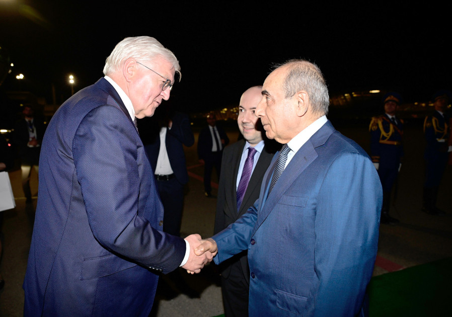 Almaniya Prezidenti Frank-Valter Ştaynmayerin Azərbaycana səfəri başa çatıb<font color=red> - FOTOLAR</font>