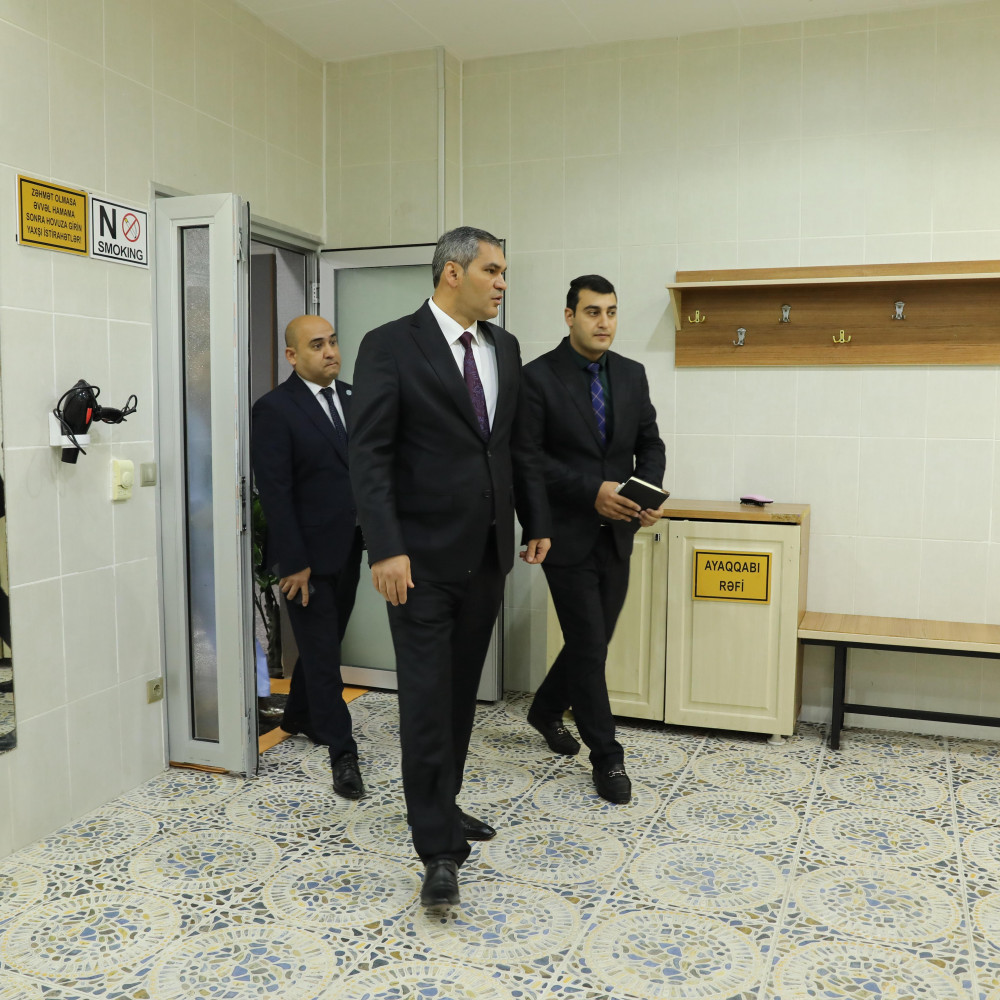 Yenidən təmirdən çıxmış “Duzdağ” Otel SPA Mərkəzinə  baxış keçirilib  <font color=red> - FOTOLAR</font>