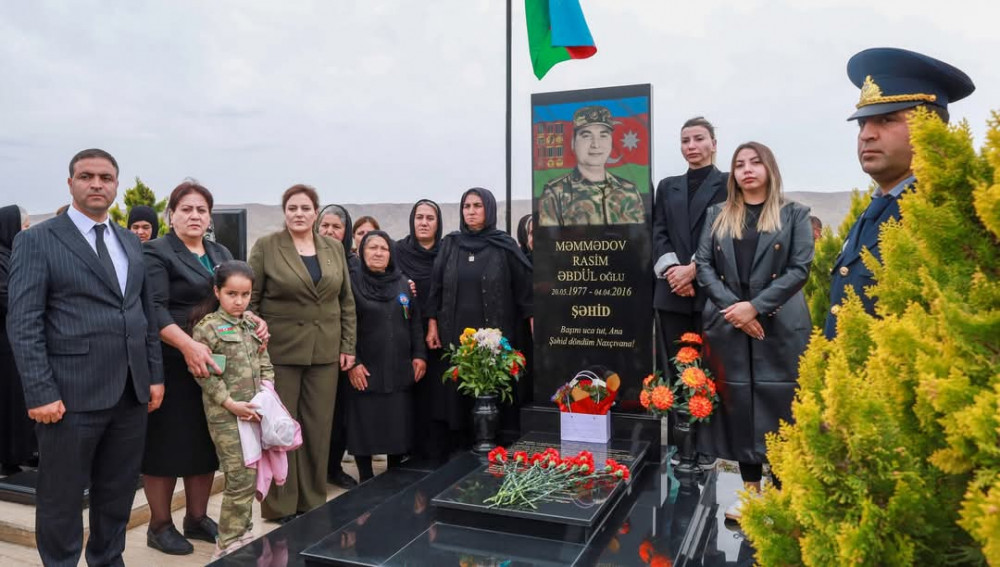 Naxçıvanda aprel şəhidi Rasim Məmmədovun anım günü keçirilib<font color=red> - FOTOLAR</font>