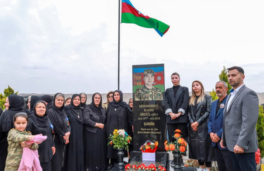 Naxçıvanda aprel şəhidi Rasim Məmmədovun anım günü keçirilib<font color=red> - FOTOLAR</font>