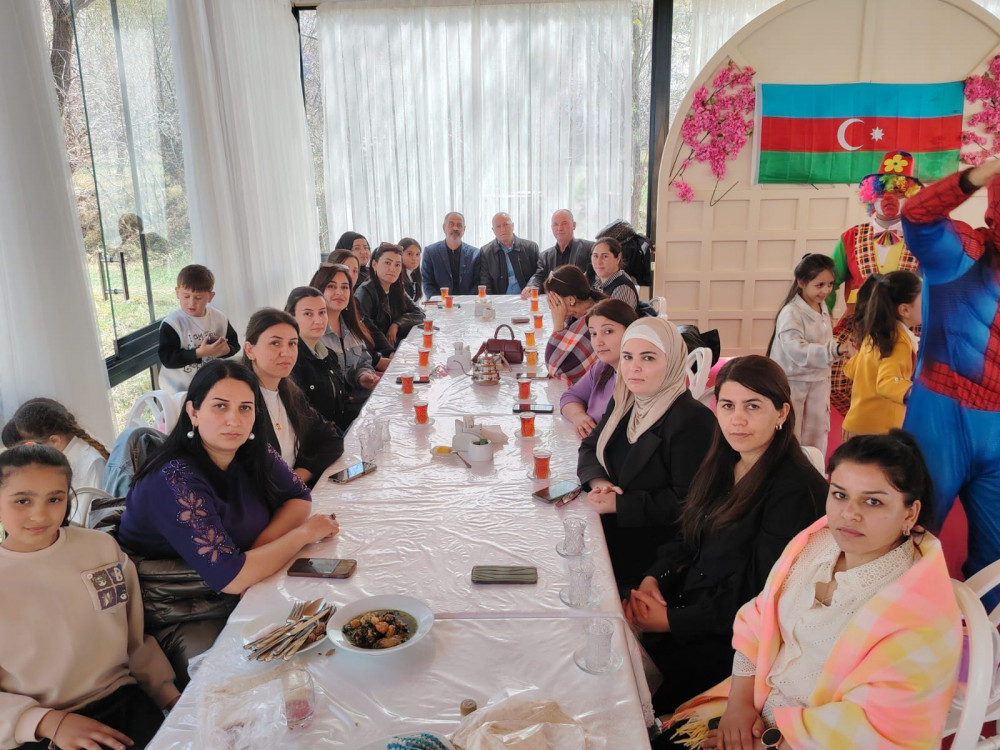 Naxçıvanda şəhid övladları üçün gəzinti təşkil olunub <font color=red> - FOTOLAR</font>