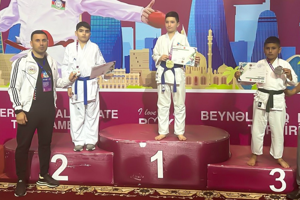 Naxçıvan karateçiləri beynəlxalq turnirdə 22 medal qazanıb<font color=red> - FOTOLAR</font>
