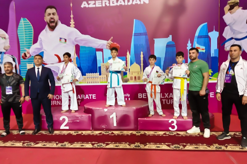Naxçıvan karateçiləri beynəlxalq turnirdə 22 medal qazanıb<font color=red> - FOTOLAR</font>