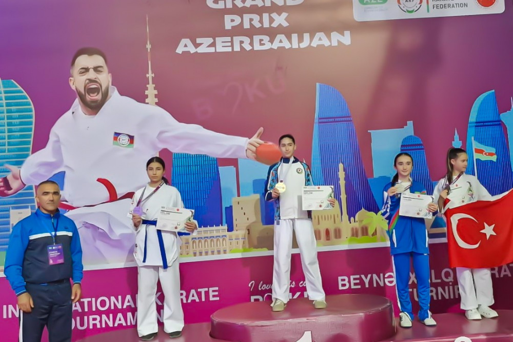 Naxçıvan karateçiləri beynəlxalq turnirdə 22 medal qazanıb<font color=red> - FOTOLAR</font>