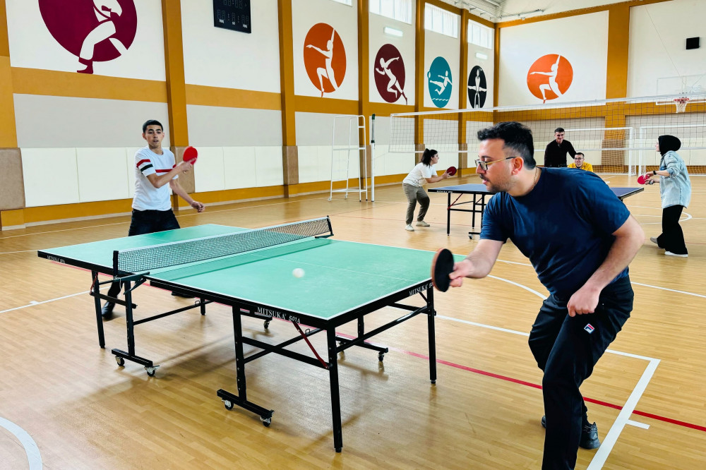 Naxçıvanda stolüstü tennis birinciliyi keçirilib <font color=red> - FOTOLAR</font>