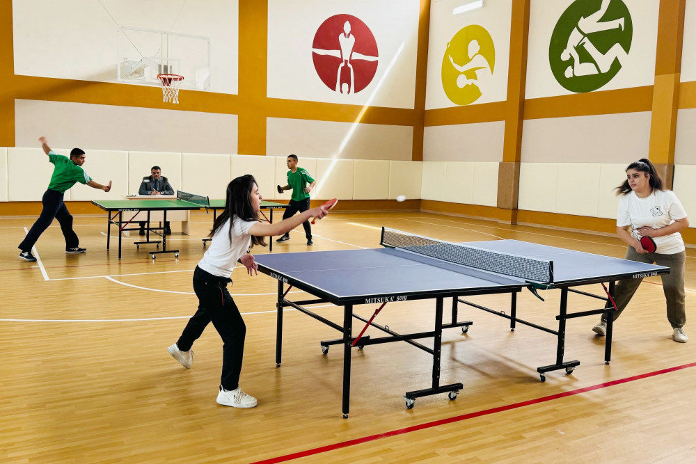 Naxçıvanda stolüstü tennis birinciliyi keçirilib <font color=red> - FOTOLAR</font>