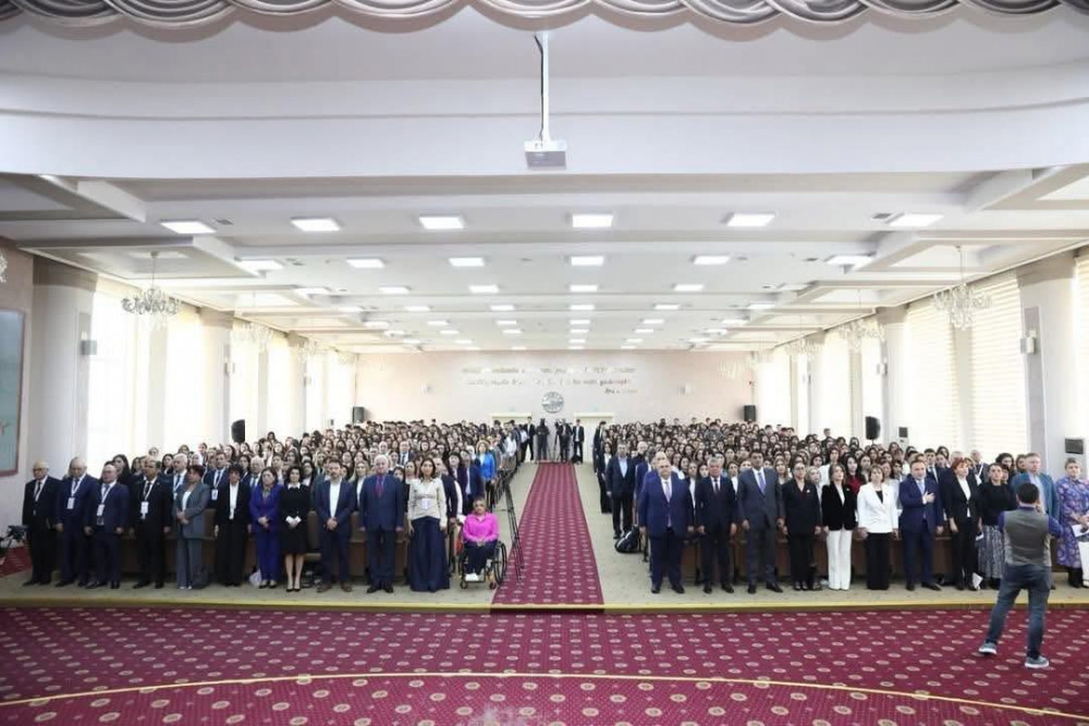 NDU-nun rektoru Elbrus İsayev BSU-da keçirilən III beynəlxalq elmi konfransda iştirak edib<font color=red> - FOTOLAR</font>