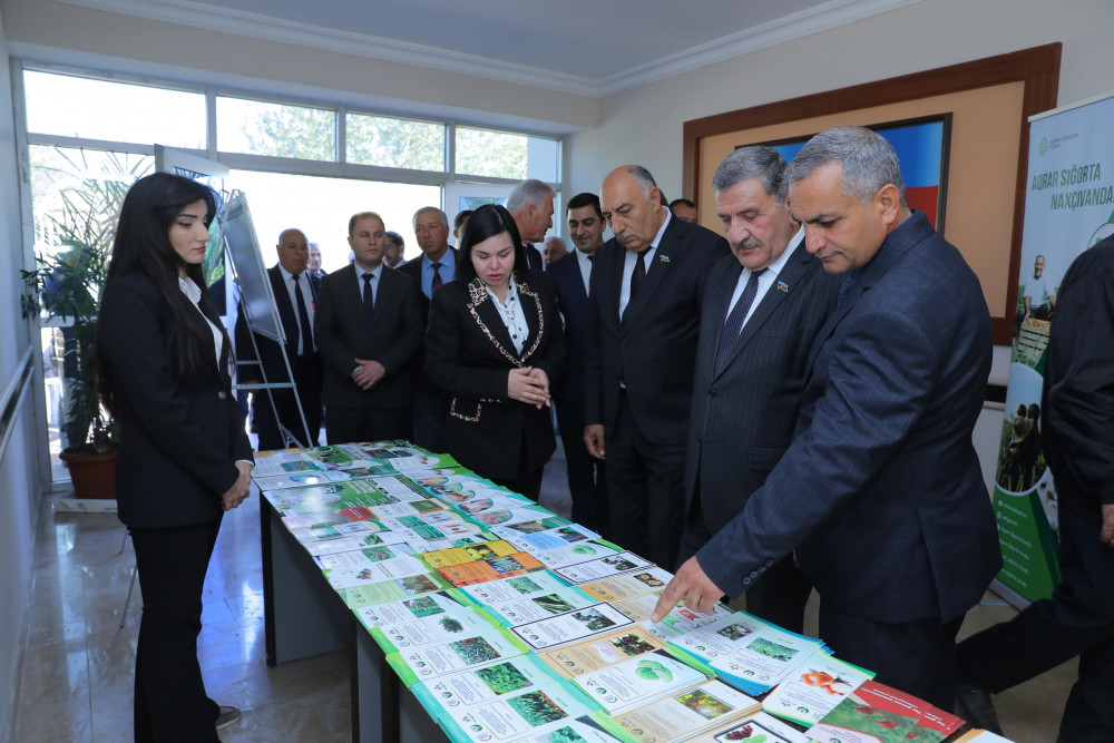 Şərur rayonunda Regional Fermer Təlim Mərkəzi fəaliyyətə başlayıb <font color=red> - FOTOLAR</font>