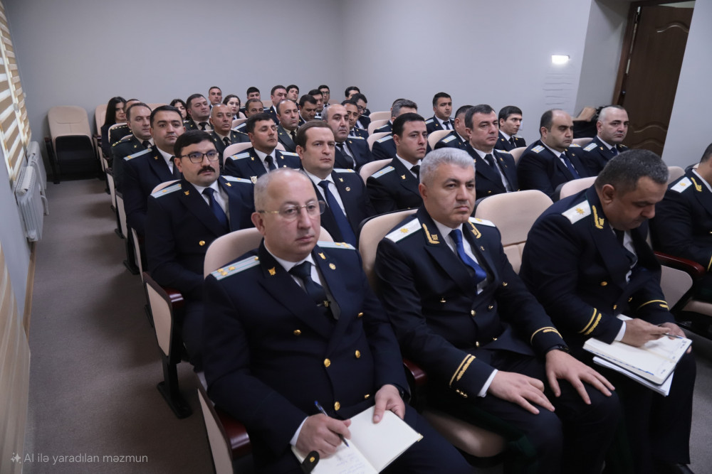 Baş prokuror Kamran Əliyev Xankəndi şəhərində əməliyyat müşavirəsi keçirib<font color=red> - FOTOLAR</font>