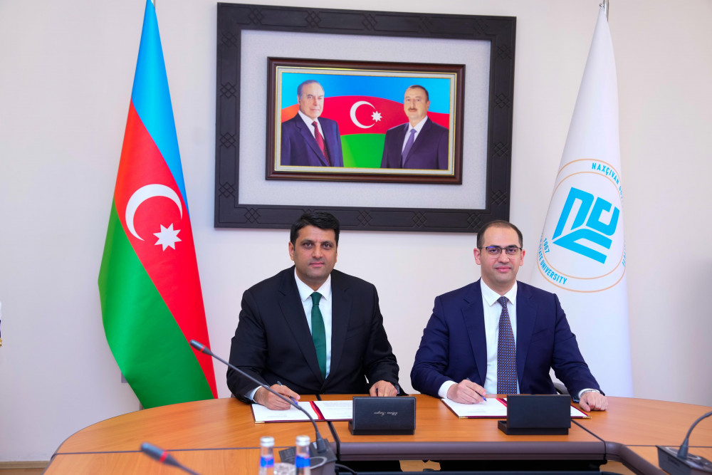 Milli Observatoriya ilə Naxçıvan Dövlət Universiteti arasında  əməkdaşlığa dair Anlaşma Memorandumu imzalanıb<font color=red> - FOTOLAR</font>