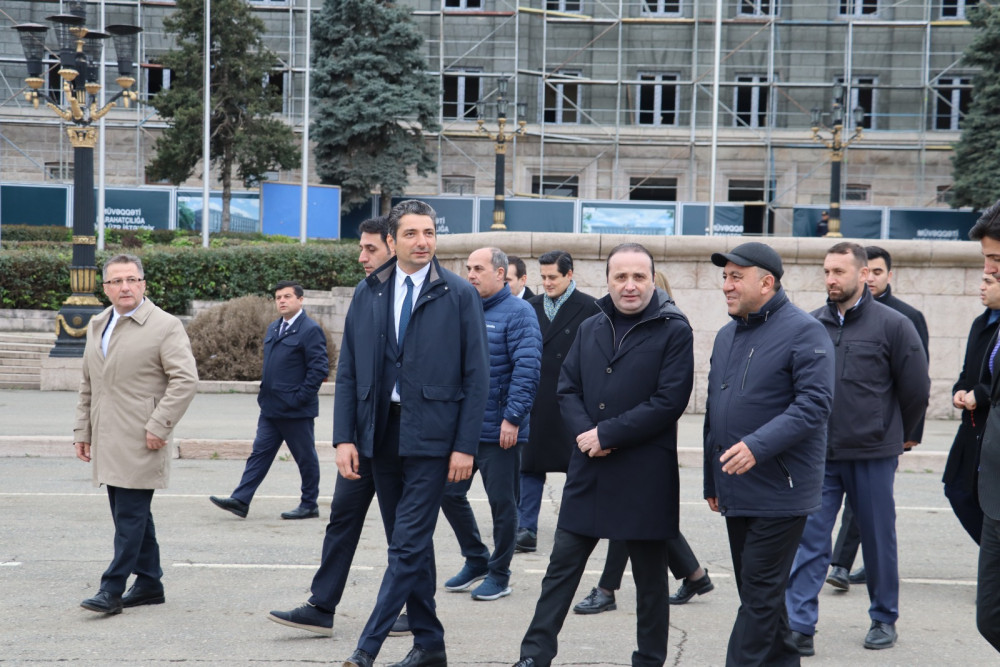 Mustafa Tuzcu: Türkiyə işğaldan azad edilən torpaqların bərpasında iştirak edəcək<font color=red> - FOTOLAR</font>
