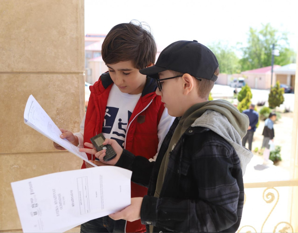 Naxçıvanda məktəblilər arasında Tusi olimpiadasını  finalı turu keçirilib<font color=red> - FOTOLAR</font>