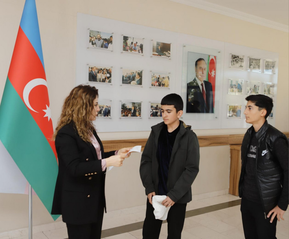 Naxçıvanda məktəblilər arasında Tusi olimpiadasını  finalı turu keçirilib<font color=red> - FOTOLAR</font>