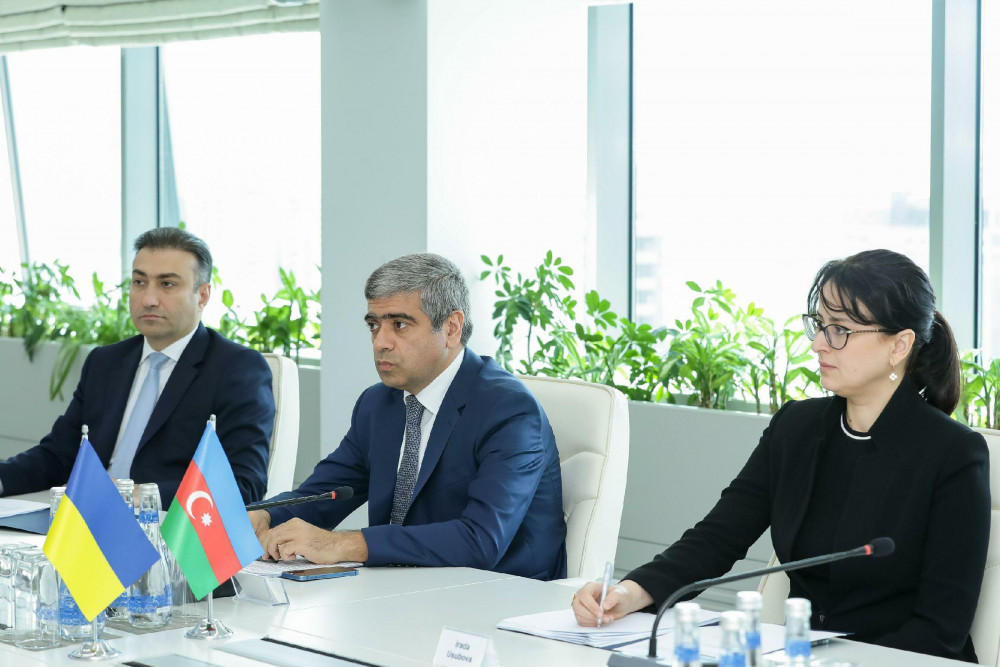 Azərbaycanla Ukrayna sosial təminat sahəsində əməkdaşlığı müzakirə edib<font color=red> - FOTOLAR</font>