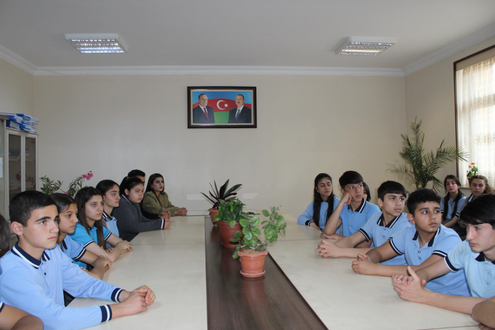"Ekoloji təhsil" layihəsi çərçivəsində növbəti tədbir<font color=red> - FOTOLAR</font>