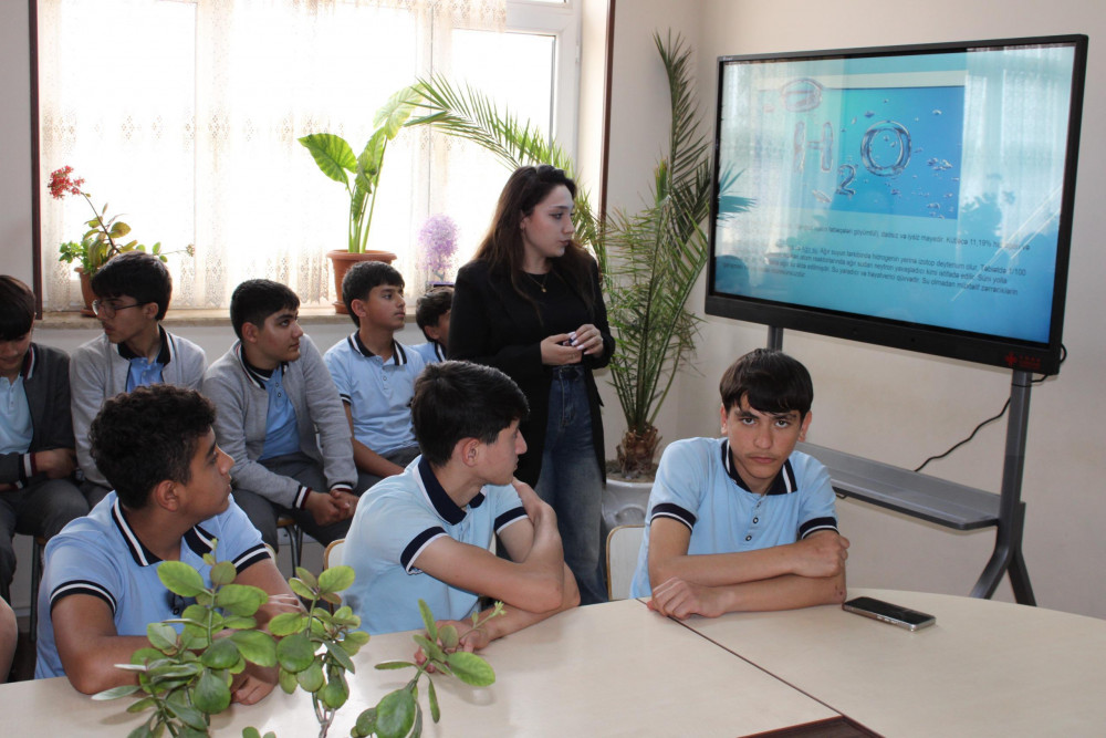"Ekoloji təhsil" layihəsi çərçivəsində növbəti tədbir<font color=red> - FOTOLAR</font>