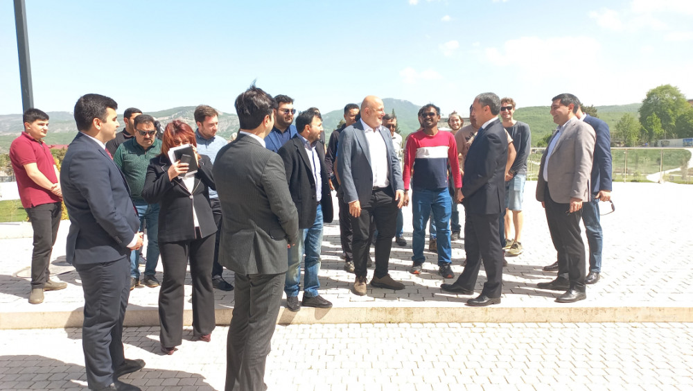 Dünyan səyyahları Xankəndidə<font color=red> - FOTOLAR</font>