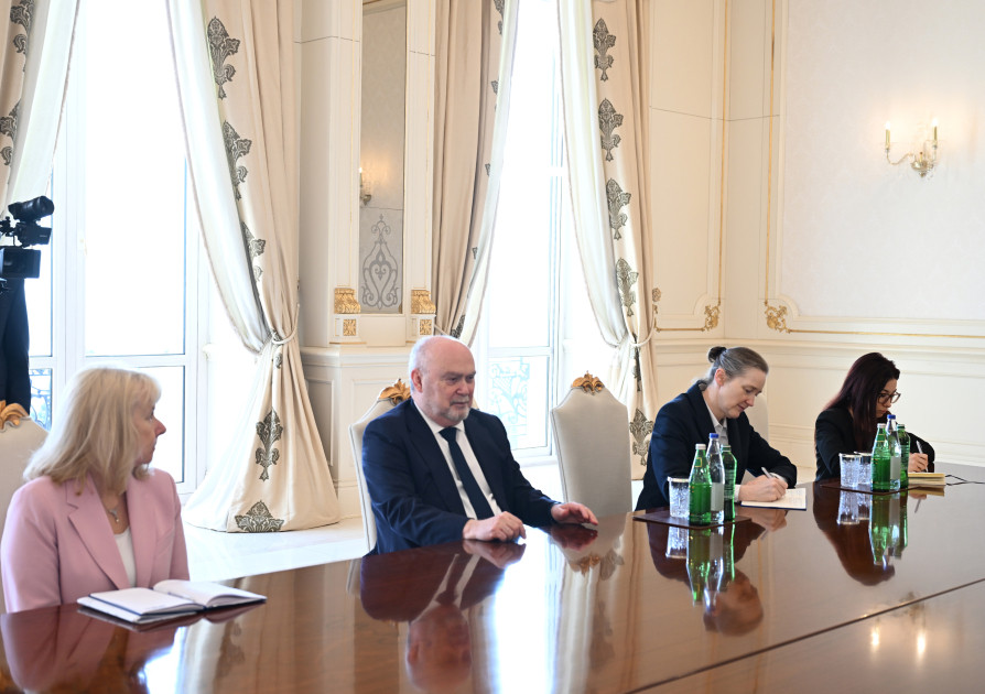 Prezident İlham Əliyev ATƏT-in Baş katibini qəbul edib<font color='red'> - YENİLƏNƏCƏK</font><font color=red> - FOTOLAR</font>