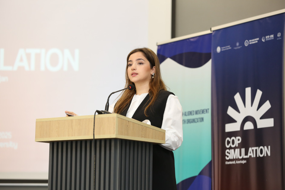 Xankəndidə COP Simulyasiya Konfransı öz işinə başlayıb<font color=red> - FOTOLAR</font>
