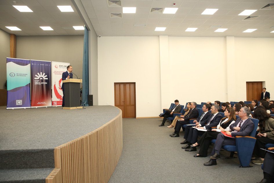 Xankəndidə COP Simulyasiya Konfransı öz işinə başlayıb<font color=red> - FOTOLAR</font>
