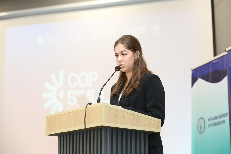 Xankəndidə COP Simulyasiya Konfransı öz işinə başlayıb<font color=red> - FOTOLAR</font>
