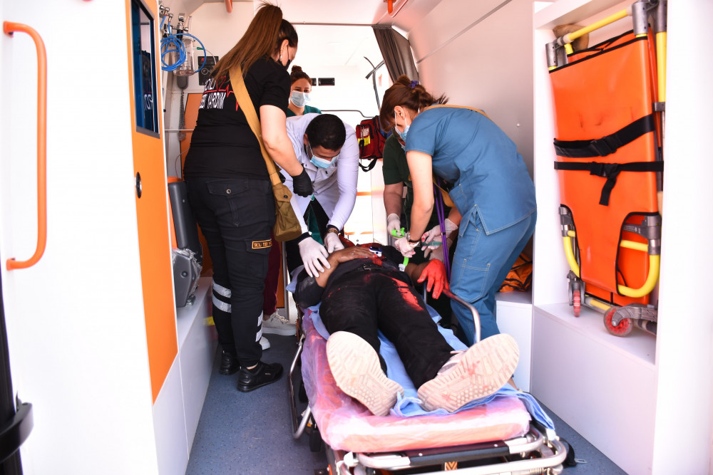 Culfa rayonunda mülki müdafiə dəstələrinin hazırlığı yoxlanılıb<font color=red> - FOTOLAR</font>