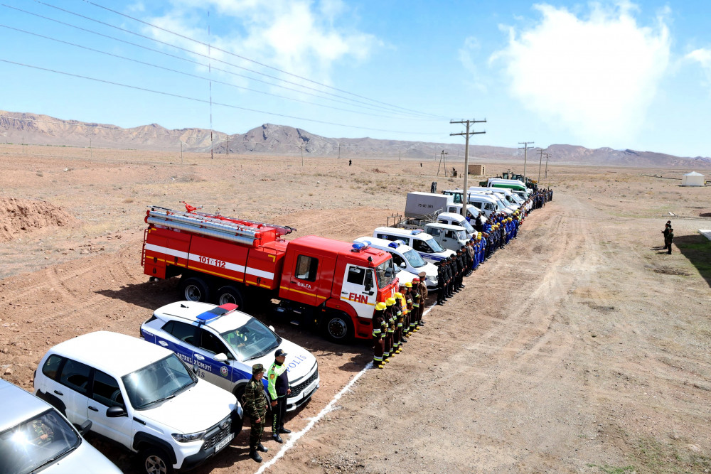 Culfa rayonunda mülki müdafiə dəstələrinin hazırlığı yoxlanılıb<font color=red> - FOTOLAR</font>