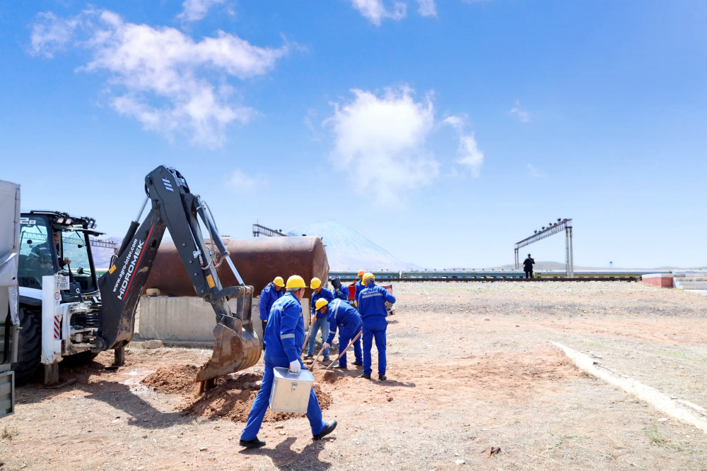 Culfa rayonunda mülki müdafiə dəstələrinin hazırlığı yoxlanılıb<font color=red> - FOTOLAR</font>