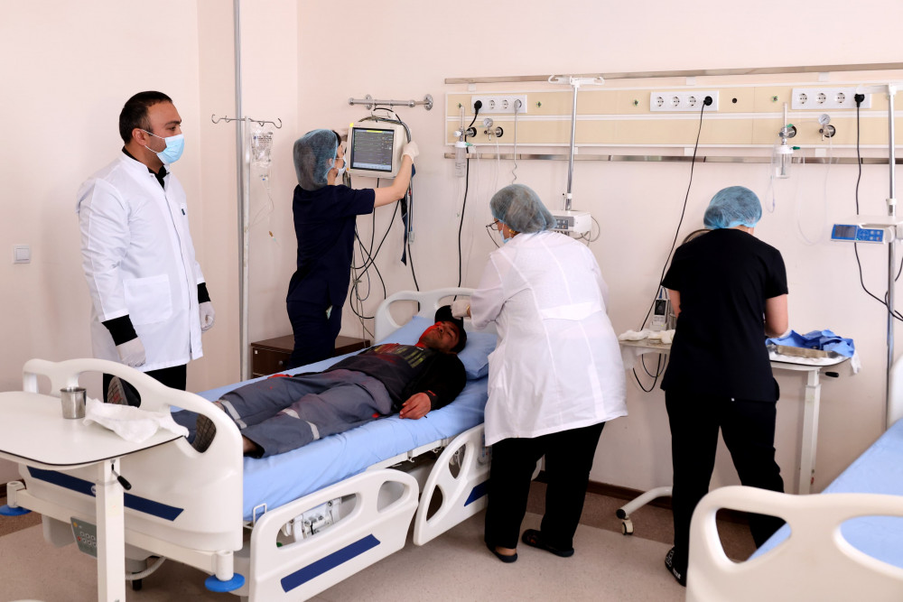 Culfa rayonunda mülki müdafiə dəstələrinin hazırlığı yoxlanılıb<font color=red> - FOTOLAR</font>