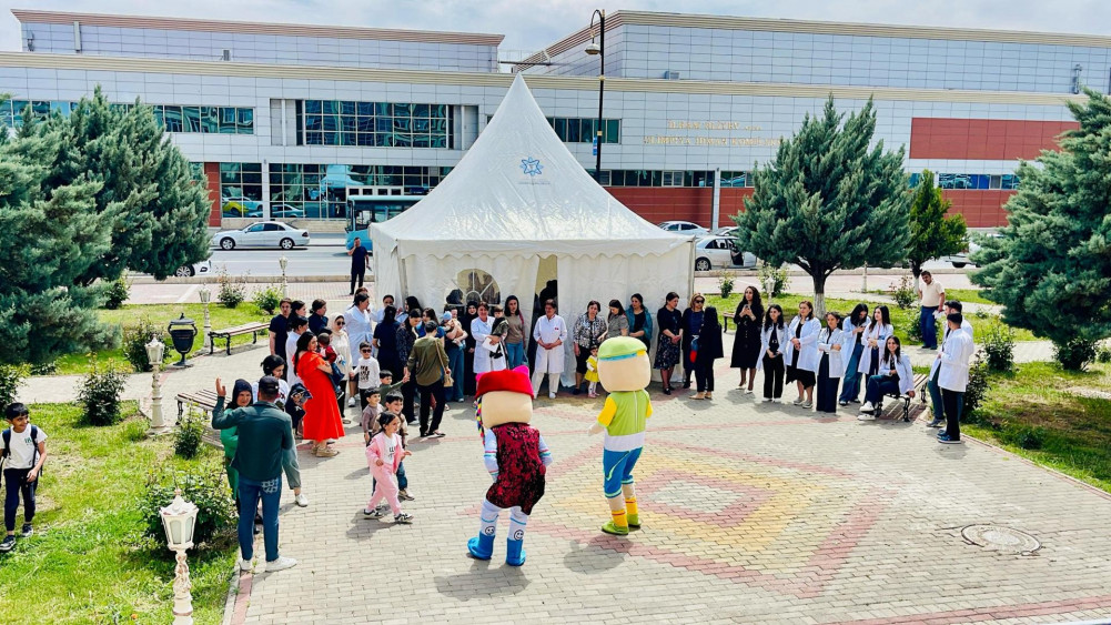 Naxçıvanda İmmunlaşdırma Həftəsi başlayıb<font color=red> - FOTOLAR</font>