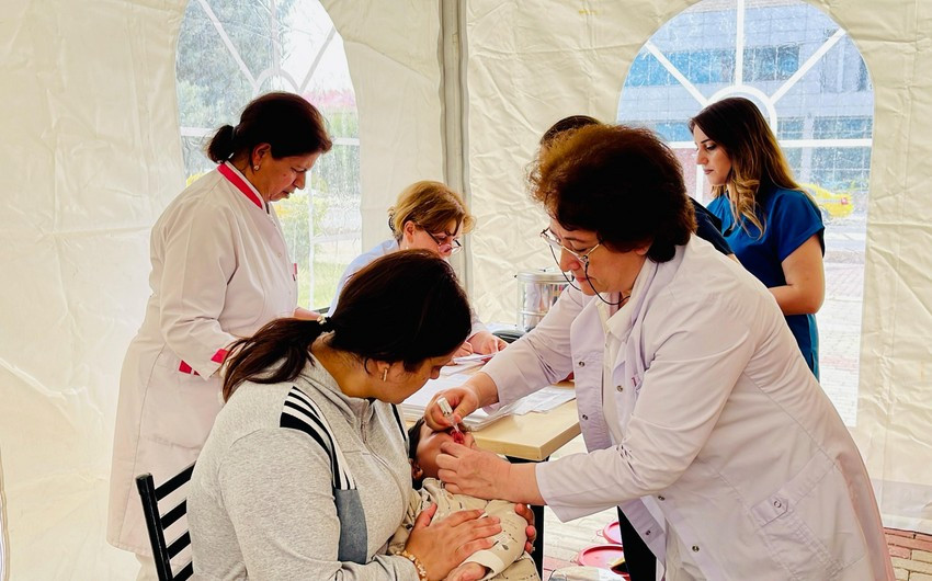 Naxçıvanda İmmunlaşdırma Həftəsi başlayıb<font color=red> - FOTOLAR</font>