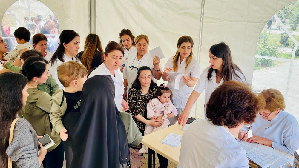 Naxçıvanda İmmunlaşdırma Həftəsi başlayıb<font color=red> - FOTOLAR</font>