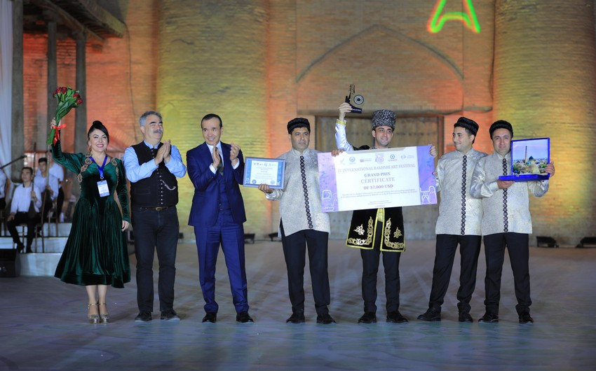 Azərbaycan Özbəkistanda IV Beynəlxalq Baxşı Festivalının Qran-pri mükafatını qazanıb<font color=red> - FOTOLAR</font>