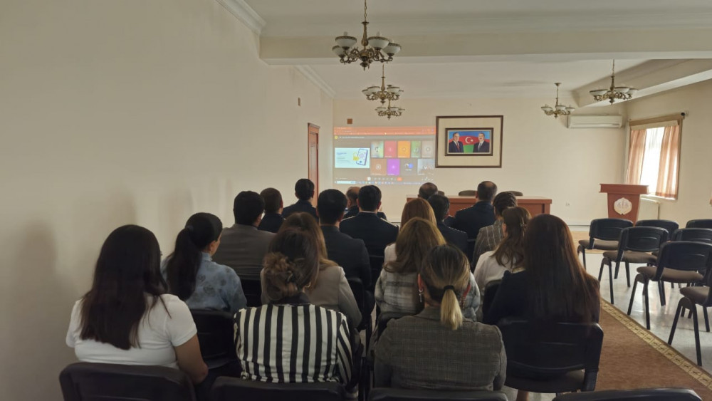 “Rəqəmsallaşma və Qanunvericilik” mövzusunda hibrid vebinar keçirilib <font color=red> - FOTOLAR</font>