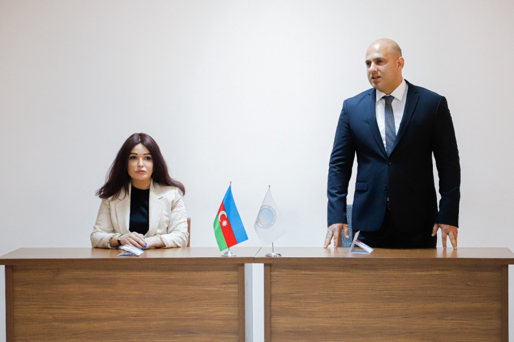 Naxçıvan Müəllimlər İnstitunun tələbə təşkilatları ilə görüş keçirilib<font color=red> - FOTOLAR</font>