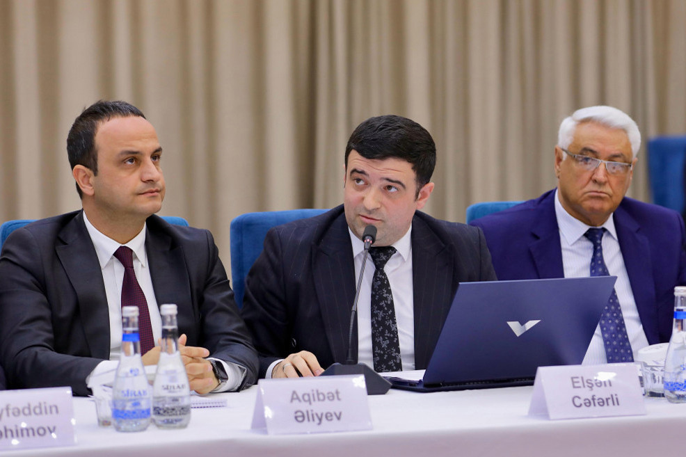 Naxçıvanda Sahibkarlar Gününə həsr olunmuş tədbir keçirilib<font color=red> - FOTOLAR</font>