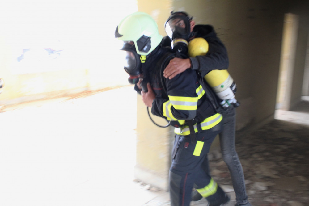 Babək rayonunda yanğın-taktiki təlim keçirilib<font color=red> - FOTOLAR</font>