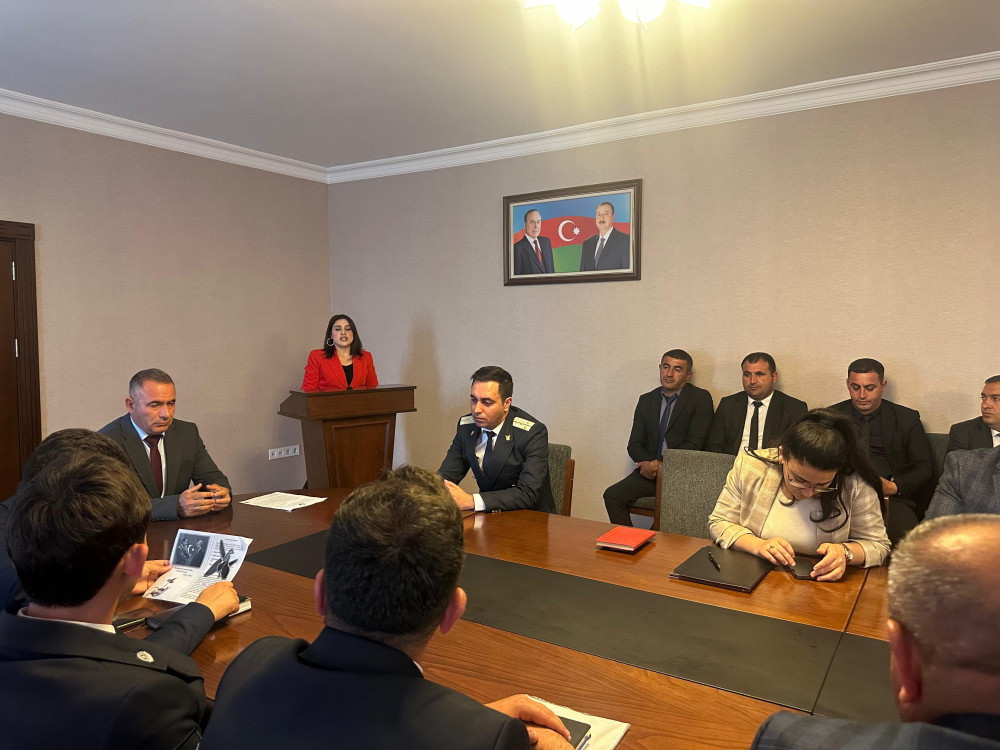 Ekoloji-hüquqi maarifləndirmə tədbiri keçirilib<font color=red> - FOTOLAR</font>