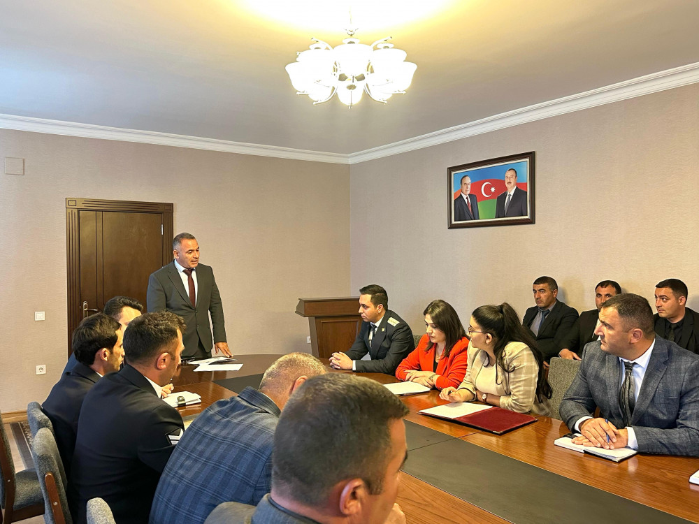 Ekoloji-hüquqi maarifləndirmə tədbiri keçirilib<font color=red> - FOTOLAR</font>