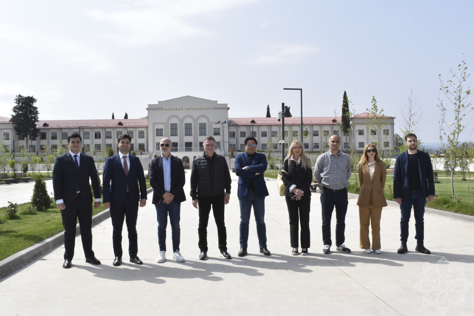 İtaliya Parlamentinin nümayəndə heyəti Ağdam, Xankəndi və Şuşaya səfər edib<font color=red> - FOTOLAR</font>