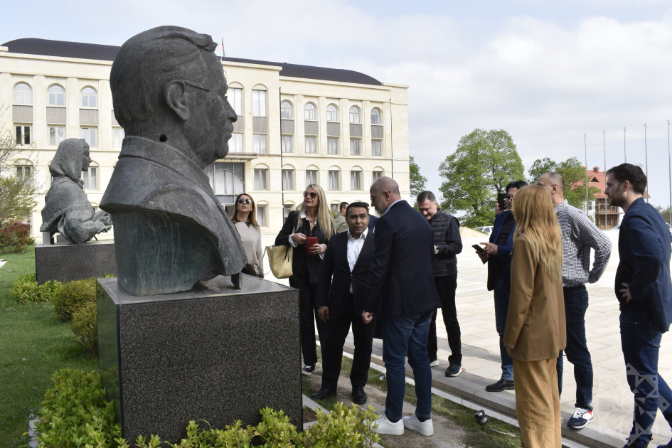 İtaliya Parlamentinin nümayəndə heyəti Ağdam, Xankəndi və Şuşaya səfər edib<font color=red> - FOTOLAR</font>