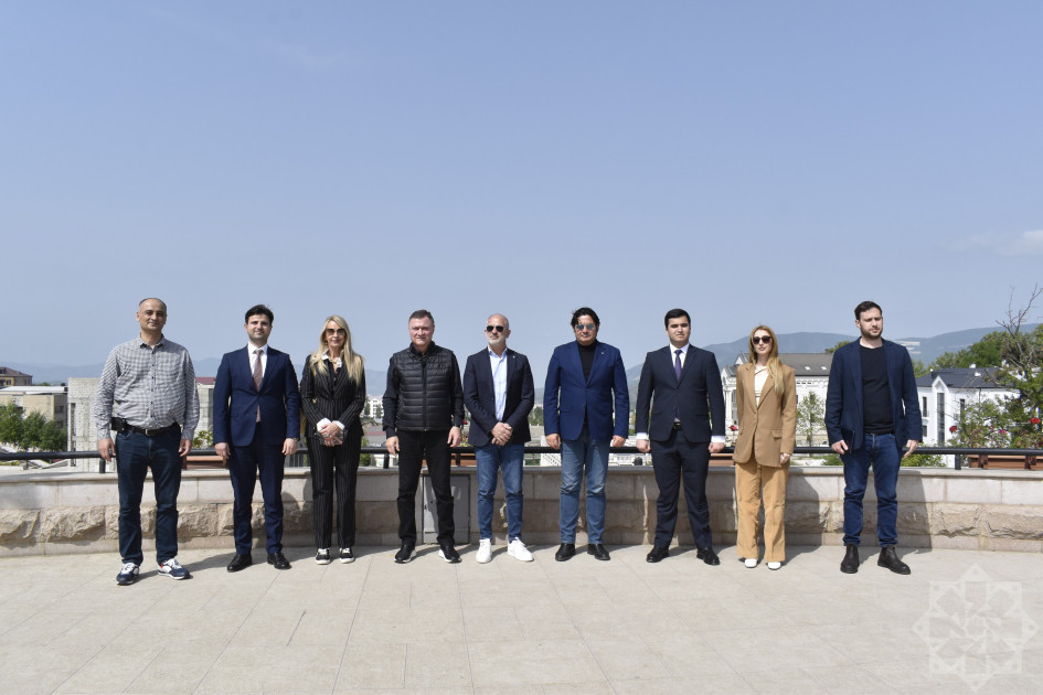 İtaliya Parlamentinin nümayəndə heyəti Ağdam, Xankəndi və Şuşaya səfər edib<font color=red> - FOTOLAR</font>