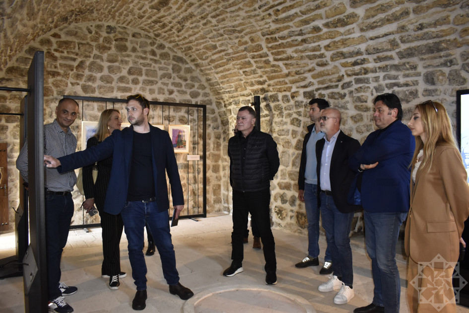 İtaliya Parlamentinin nümayəndə heyəti Ağdam, Xankəndi və Şuşaya səfər edib<font color=red> - FOTOLAR</font>