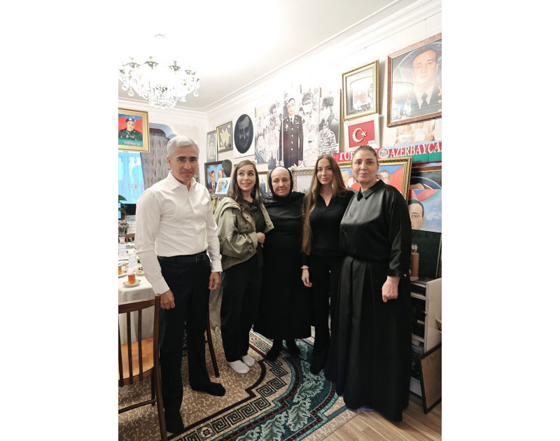 Leyla Əliyeva və Arzu Əliyeva Polad Həşimovun evində olublar<font color=red> - FOTOLAR</font>